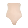 Spanx Suit Your Fancy High-waist Shaping Thong In Beige