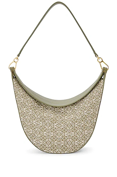 Loewe Luna Anagram Bag In Nude