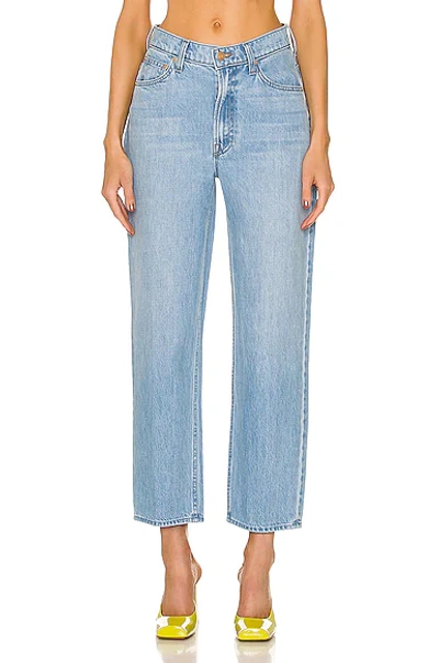 パンツ MOTHER SNACKS HW DOUBLE STACK ANKLE 24 MOTHER womens Denim SNACKS! High-Waist Double Stack Natural