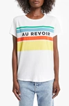 Mother The Boxy Goodie Goodie Supima® Cotton Tee In Au Revoir