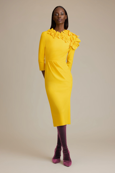 Greta Constantine 3/4 Sleeve Cyeniv Dress