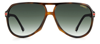 Carrera Men's Double-bridge Aviator Sunglasses In Green