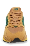New Balance 57/40 Sneaker In Yellow/brown