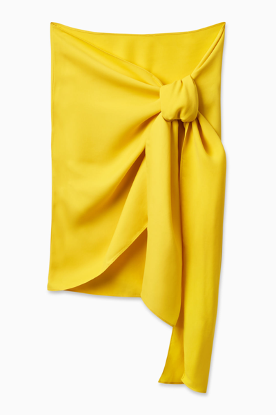 Cos Short Sarong In Yellow