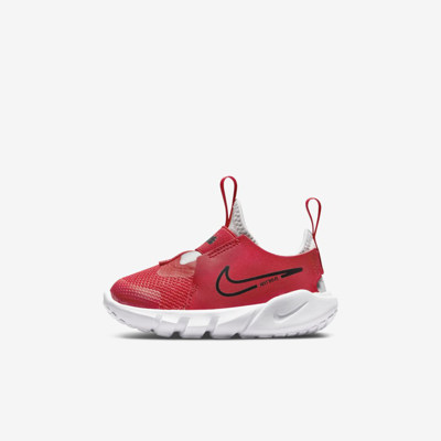 Nike Flex Runner 2 Baby/toddler Shoes In University Red,light Smoke Grey,photo Blue,black