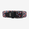 Nike Men's Stretch Woven Golf Belt In Red Clay,dark Marina Blue,dust