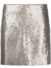 BRUNELLO CUCINELLI SEQUIN-EMBELLISHED MINI SKIRT