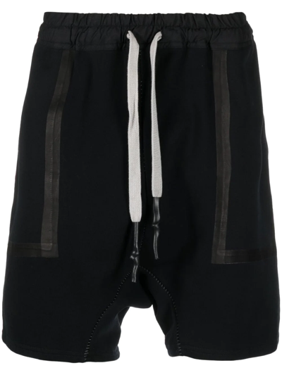 Isaac Sellam Experience Contrast-panel Bermuda Shorts In Black