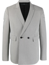 SAPIO DOUBLE-BREASTED FITTED BLAZER