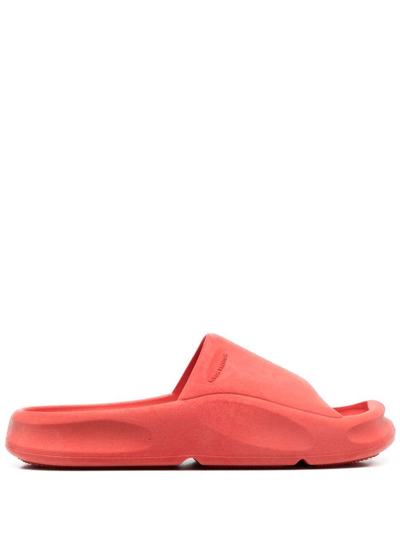 Heron Preston Eco Molded Rubber Slide Sandals In Arancione