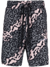 VISION OF SUPER CAMOUFLAGE PRINT SHORTS