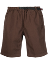 Gramicci Buckle-fastening Waistband Shorts In Black