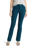 Wit & Wisdom 'ab'solution Itty Bitty High Waist Bootcut Pants In Dark Teal