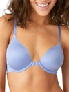 B.tempt'd By Wacoal Future Foundations Front-close Racerback Bra In Purple Impression
