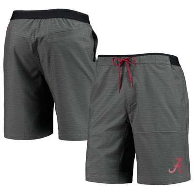 Columbia Heathered Grey Alabama Crimson Tide Twisted Creek Omni-shield Shorts