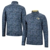 COLOSSEUM COLOSSEUM NAVY GEORGIA TECH YELLOW JACKETS TIVO QUARTER-ZIP JACKET