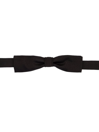 Dsquared2 Clip-on Slim Bow Tie In Black