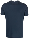 Zanone Short Sleeved T-shirt In Light Blue