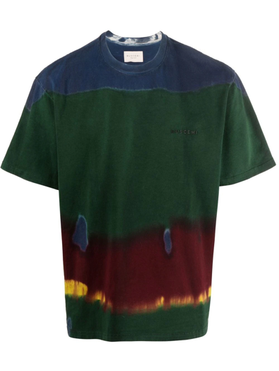 Buscemi Tie-dye Cotton T-shirt In Blue ModeSens - Main Image