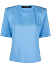 FEDERICA TOSI STRUCTURED SHOULDER T-SHIRT