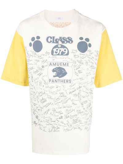 Erl Class Of 1979 Graphic T-shirt In White