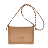 Carmen Sol Graziella Flap Crossbody In Nude