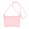 Carmen Sol Graziella Flap Crossbody In Baby-pink