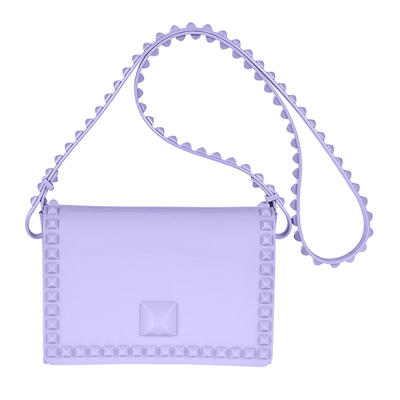 Carmen Sol Graziella Flap Crossbody In Violet