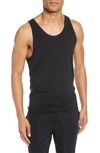 Calvin Klein Ultrasoft Stretch Modal Solid Tank In Black