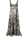 Alanui Ho'okipa Toile De Jouy Dress In Green