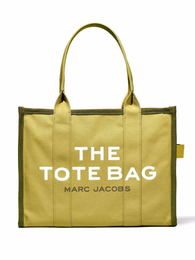 Marc Jacobs Women's Green Cotton Tote