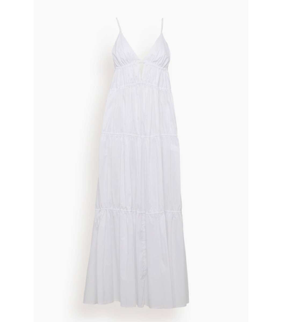 Jonathan Simkhai April Js Cotton Dress In White