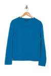 525 America Cashmere Relaxed Sweatshirt In Electric Teal