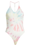 Blanc Spiral Tie Dye