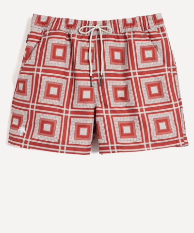 Oas Rubin Yard Swim Shorts In Red