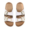 Foco New Orleans Saints Double-buckle Sandals In White