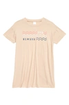 Nordstrom Kids' Graphic Tee In Beige Shifting Usa