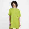 Nike Sportswear Essential Women's Dress In Atomic Green,white