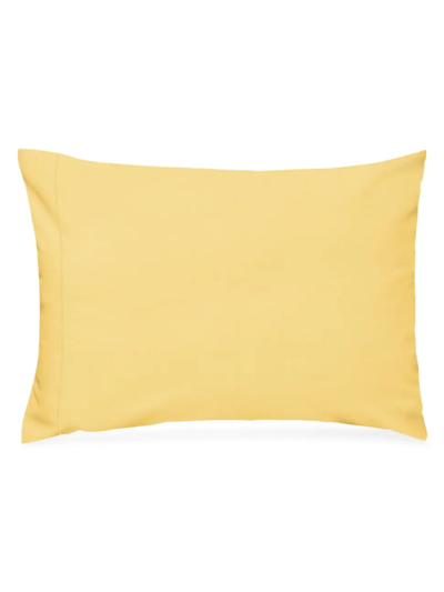 Anne De Solene Vexin King Pillowcases 2-piece Set In Pollen Yellow