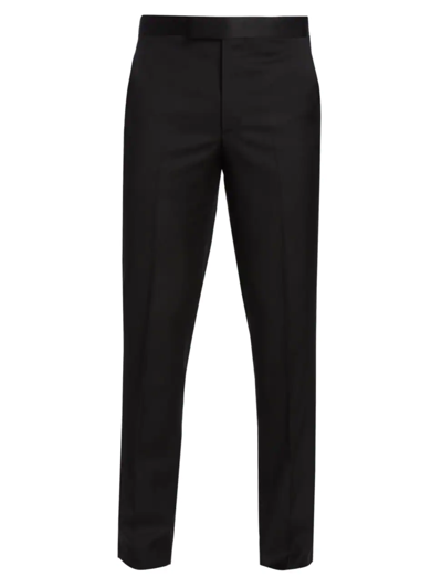 Saks Fifth Avenue Collection Classic Tuxedo Pants In Black