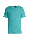 Atm Anthony Thomas Melillo Slub Cotton Crewneck Tee In Amalfi