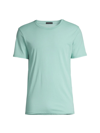 Atm Anthony Thomas Melillo Short-sleeve Regular Fit Stretch T-shirt In Iceberg