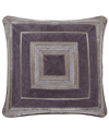 Five Queens Court Dominique European Sham Bedding In Lavender