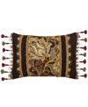 FIVE QUEENS COURT FIVE QUEENS COURT STEFANIA DECORATIVE PILLOW, 15" X 21"