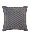 FIVE QUEENS COURT FIVE QUEENS COURT LEAH DECORATIVE PILLOW, 18" X 18"