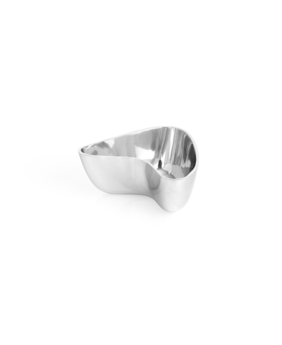 Nambe Boomerang Bowl In Silver-tone