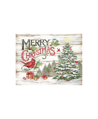 Lang Pine Forest Boxed Christmas Cards In Multi