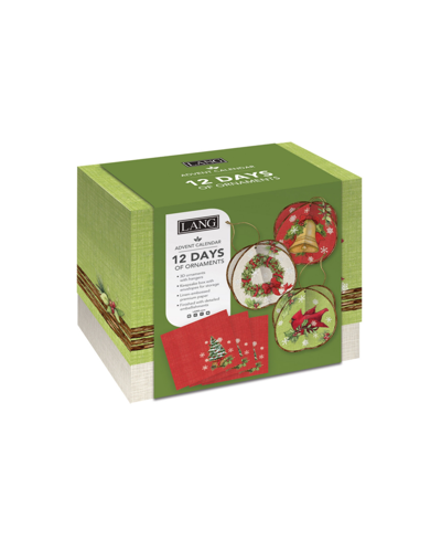 Lang 12 Days Of Ornaments Advent Calendar In Multi