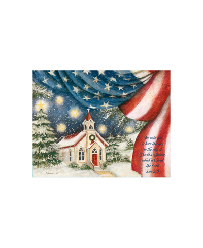 Lang All American Christmas Boxed Cards In Multi