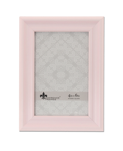 Lawrence Frames Newport Picture Frame, 4" X 6" In Pink